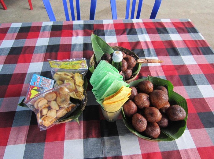 Quả Salak - đặc sản của Bali.