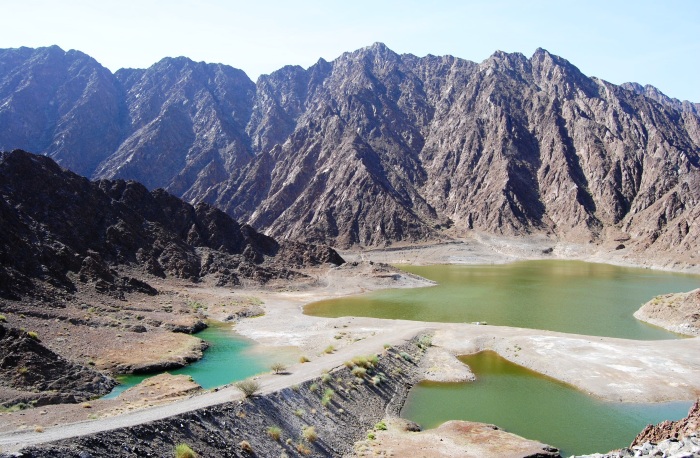 Ngâm mình trên dòng nước ở Hatta Pools