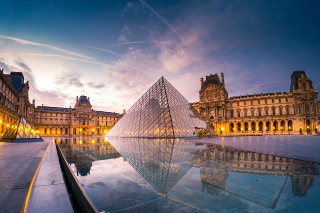 Louvre Pyramid Tận mắt chiêm ngưỡng những kiến trúc đặc sắc thế giới