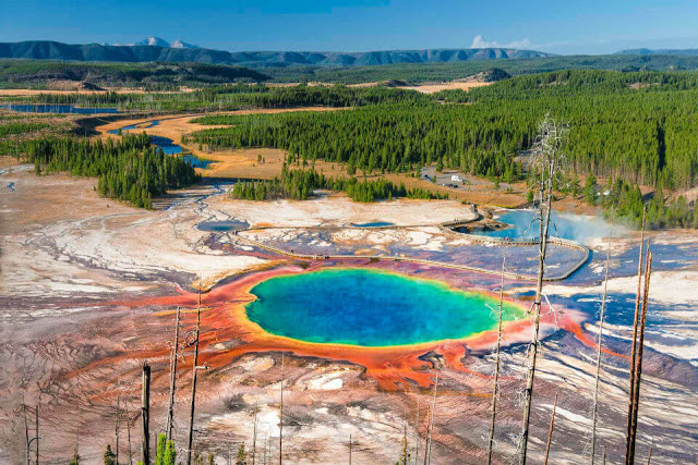 Vườn quốc gia Yellowstone Điểm danh những công viên nổi tiếng xinh đẹp ở Mỹ