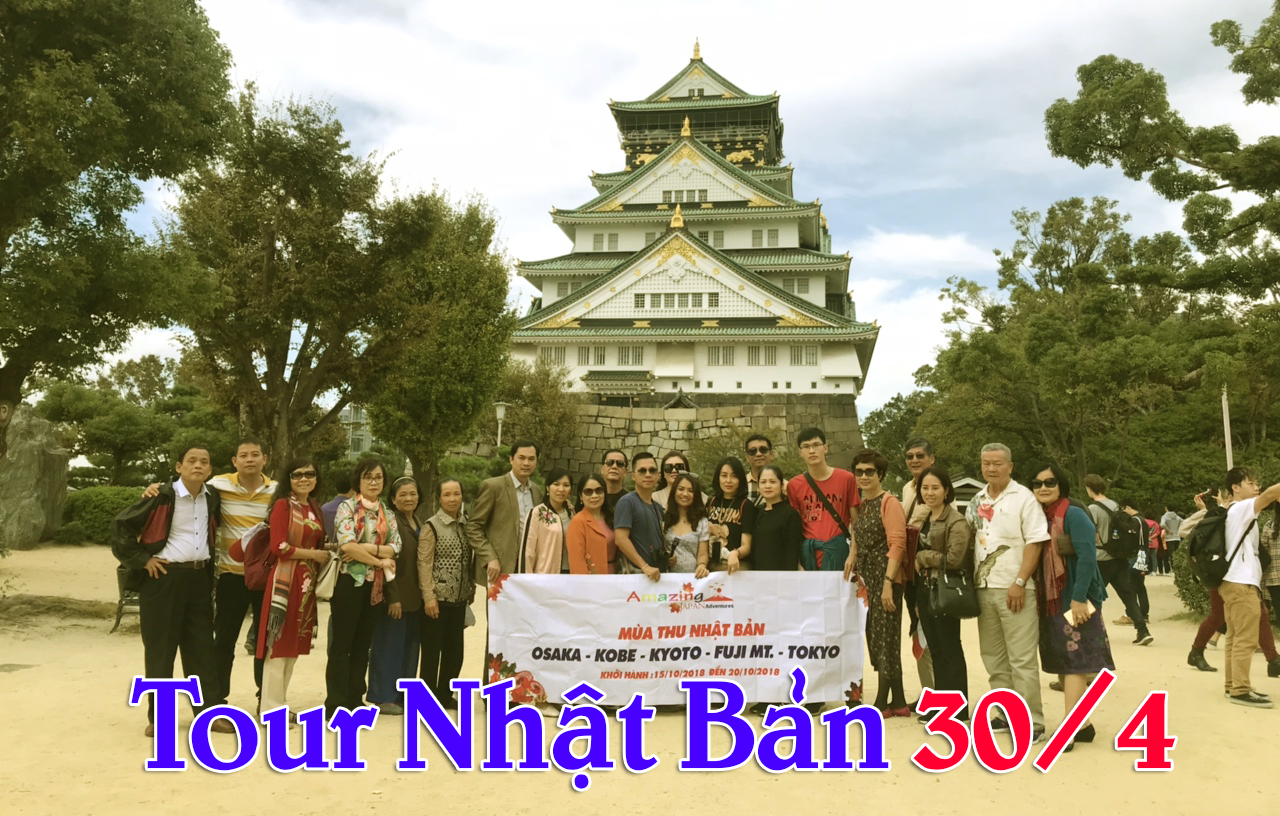 TOUR DU LỊCH NHẬT BẢN KHỞI HÀNH KỲ NGHỈ LỄ 30/4 &amp; 1/5