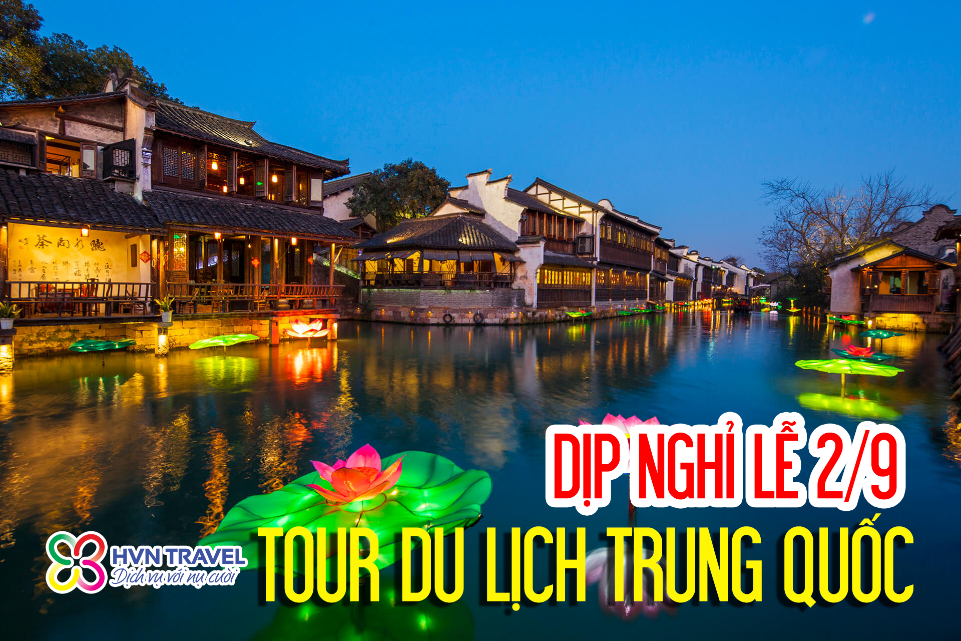 Tour du lịch Trung Quốc dịp nghỉ lễ 2/9
