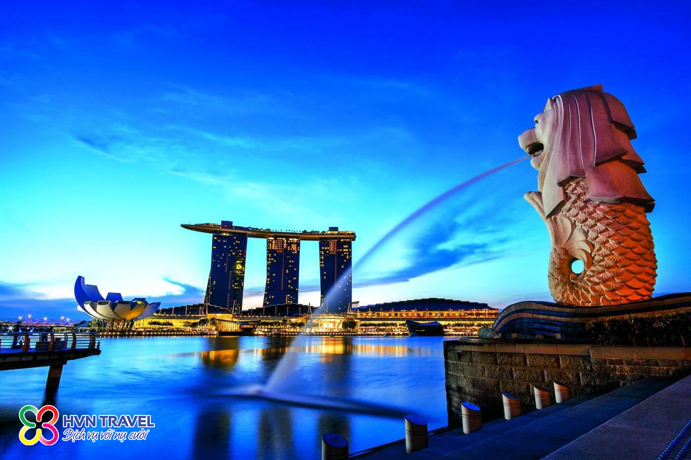 Tour Singapore 4 ngày 3 đêm HVN TRAVEL Bay Sáng